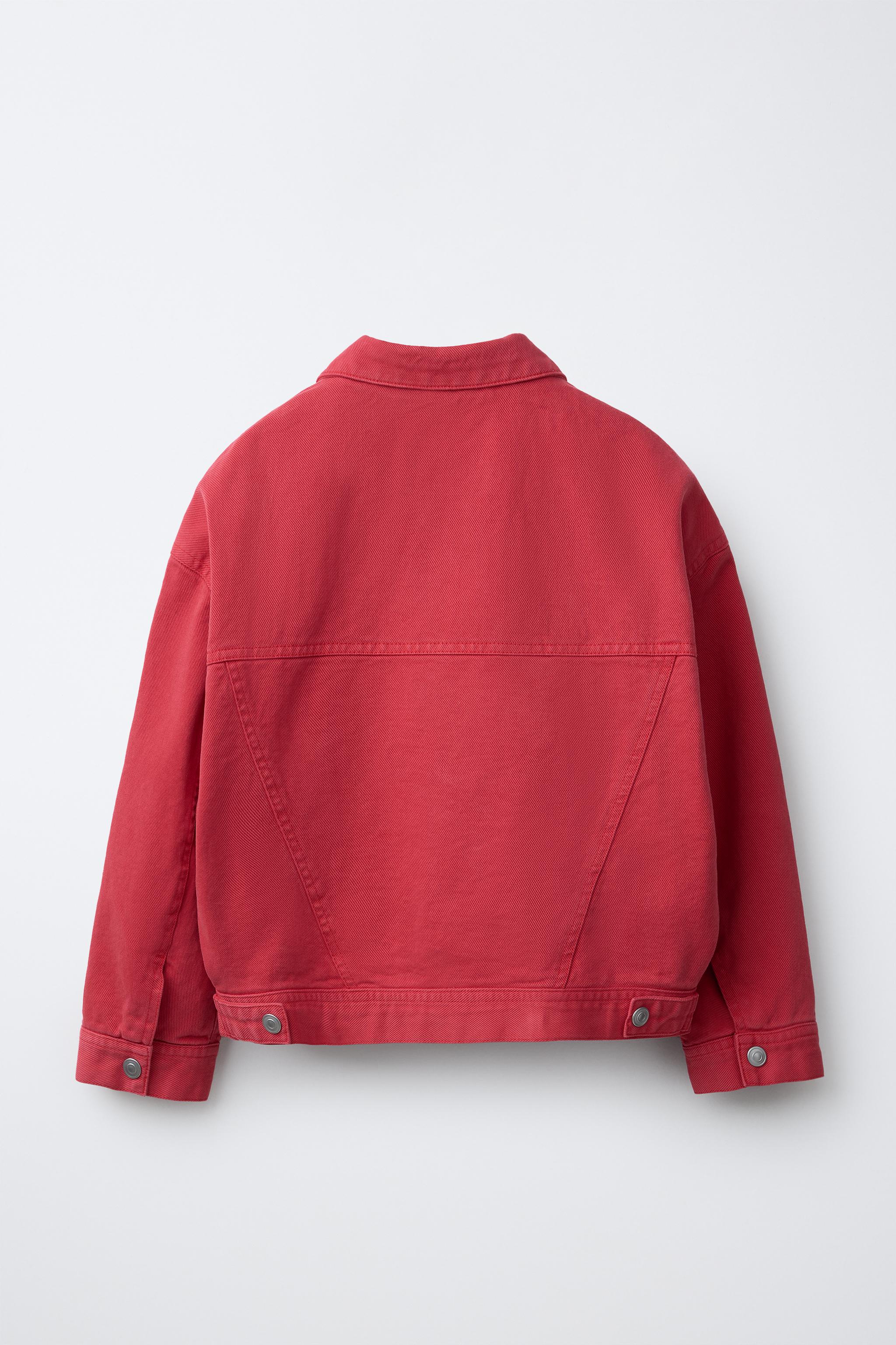 BLOUSON EN SERGÉ UNI